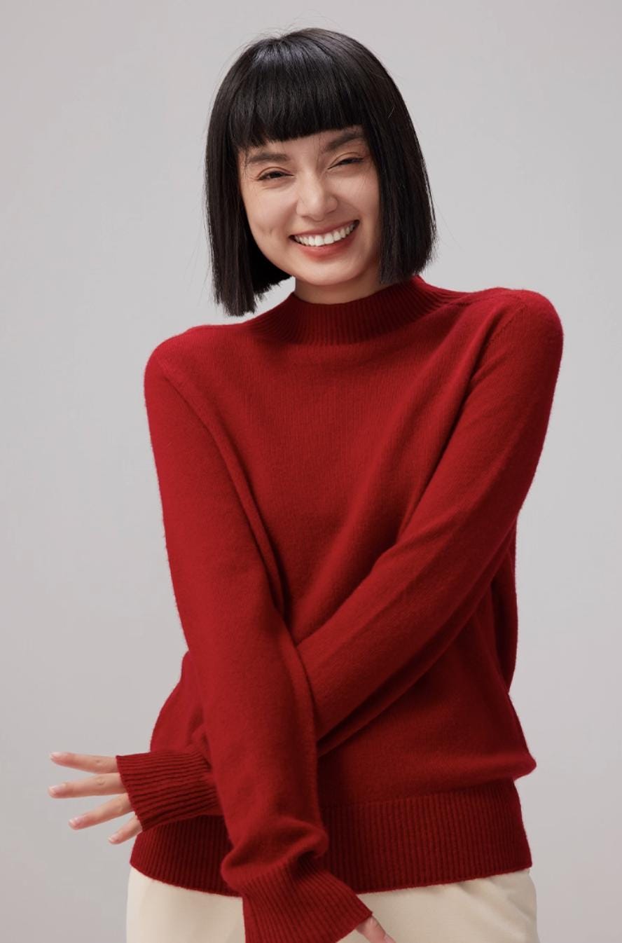 Relaxed Ultrafine Wool Crewneck Sweater - ERIMI StudioRelaxed Ultrafine Wool Crewneck SweaterSweaterERIMI Studio